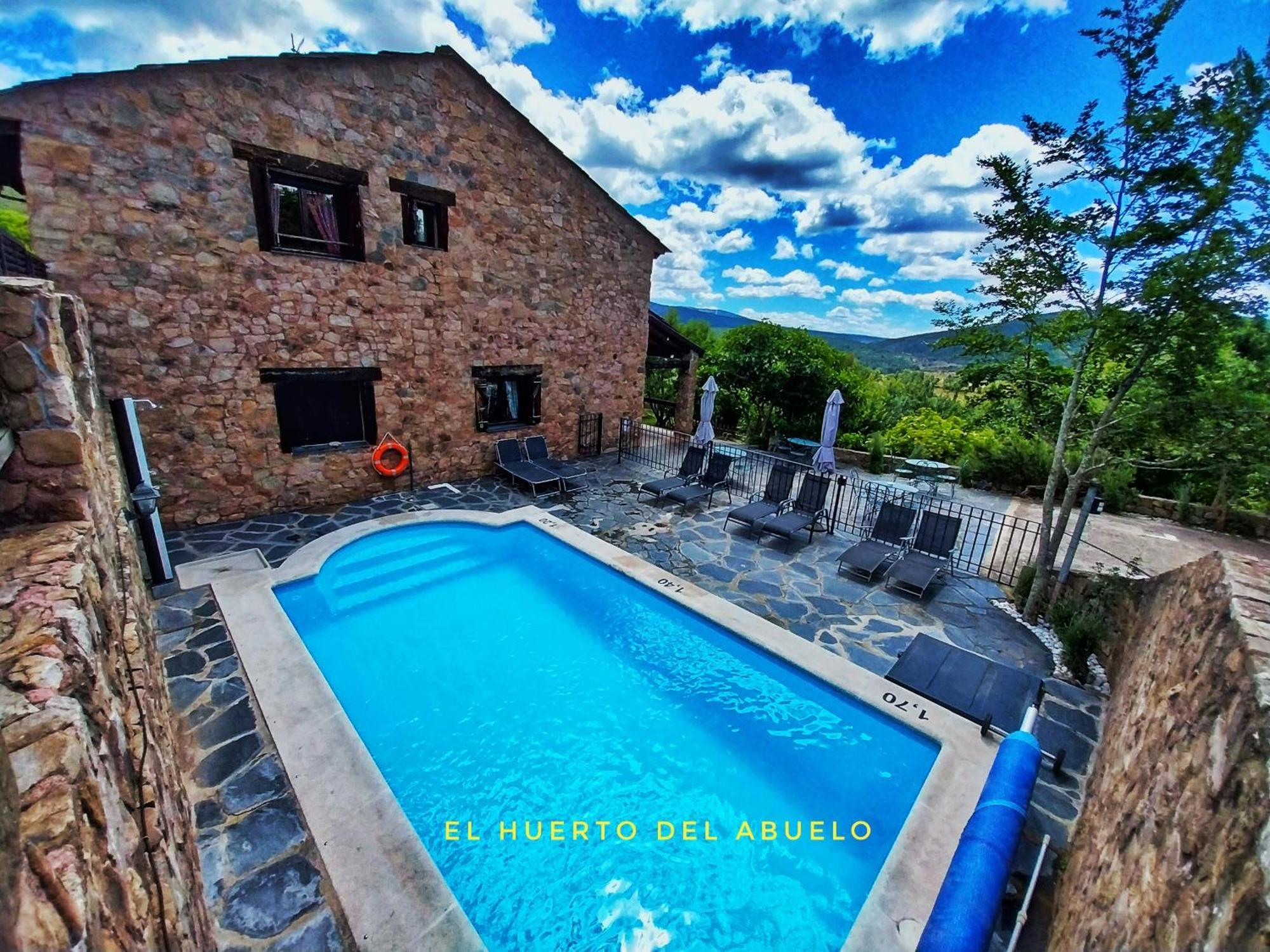 Casa Rural, Spa Y Restaurante El Huerto Del Abuelo Almiruete Exteriér fotografie